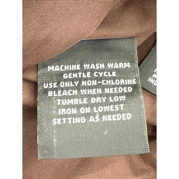 East 5th Petite Floral Print A-Line Skirt 4P Multicolor Brown‎ Polyester Lined - Picture 7 of 8